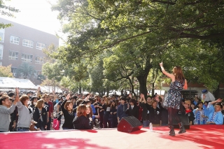 託麻祭・ステージイベントの模様